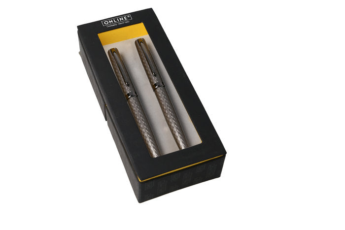 SET PLUMA Y BOLIGRAFO ELEGANZA DIAMOND TITAN | 1 UNIDADES | (ONLINE) Imagen principal del producto