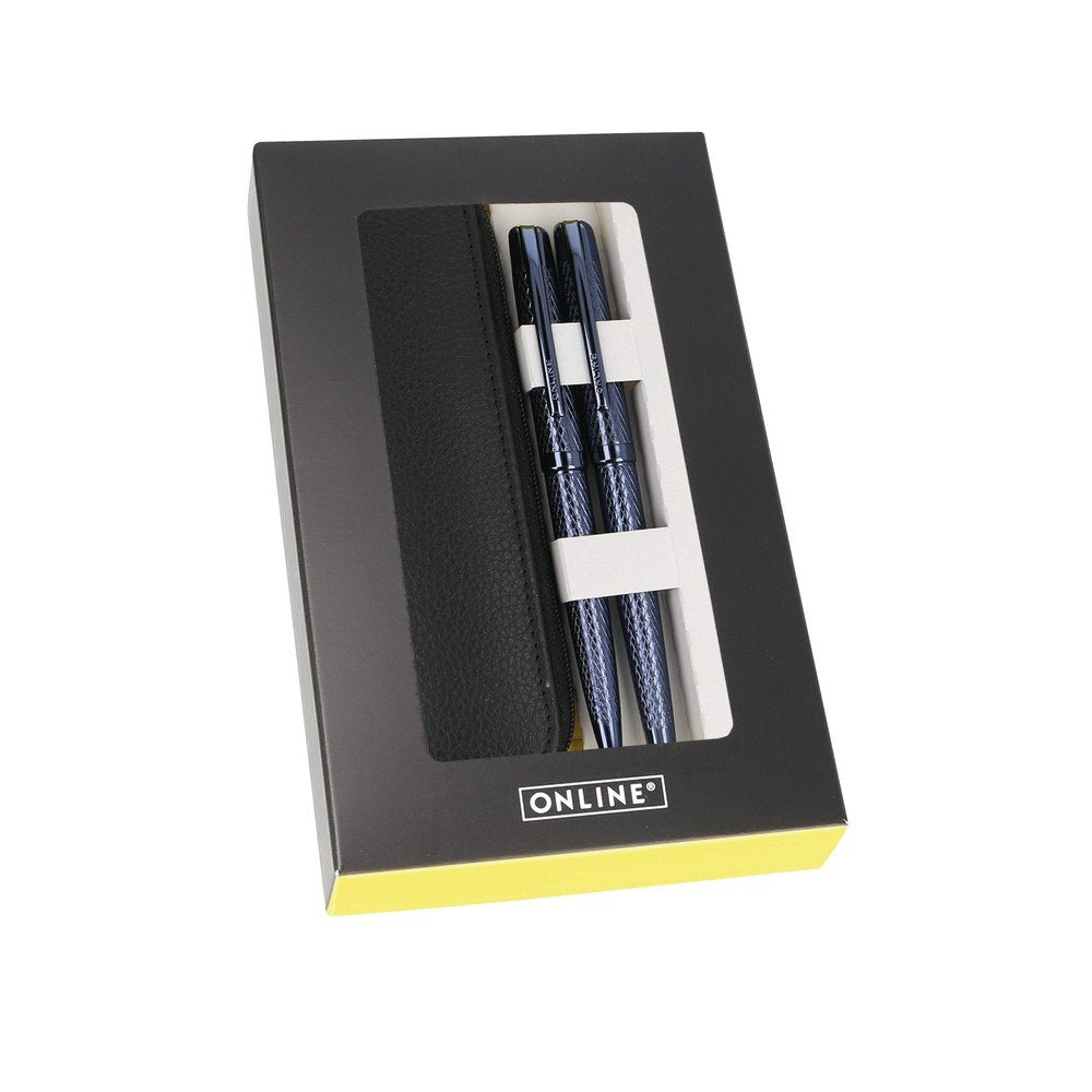 Juego Boligrafo y Pluma + Estuche Eleganza Diamond Night ONLINE Imagen principal del producto