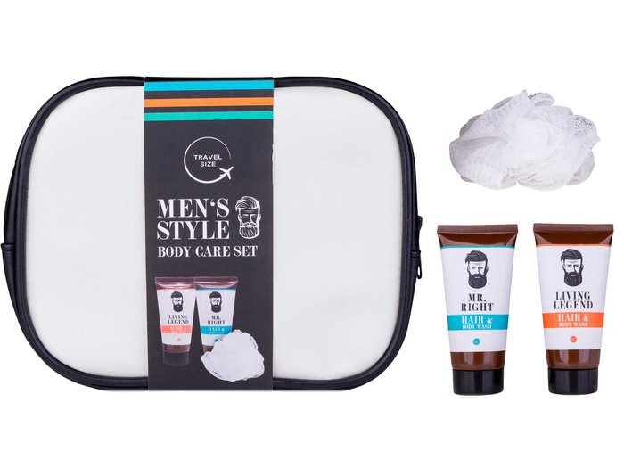 SET REGALO GEL DE BAÑO + ESPONJA DE RED | PERFUMERIA MEDITERRANEAN | 1 UNIDAD | 4015953692642