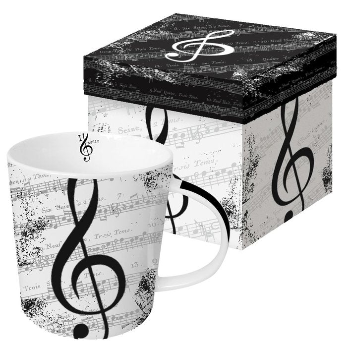 TAZA I LOVE MUSIC + CAJA REGALO | PPD | 1 UNIDAD | 4021766208321 Imagen principal del producto