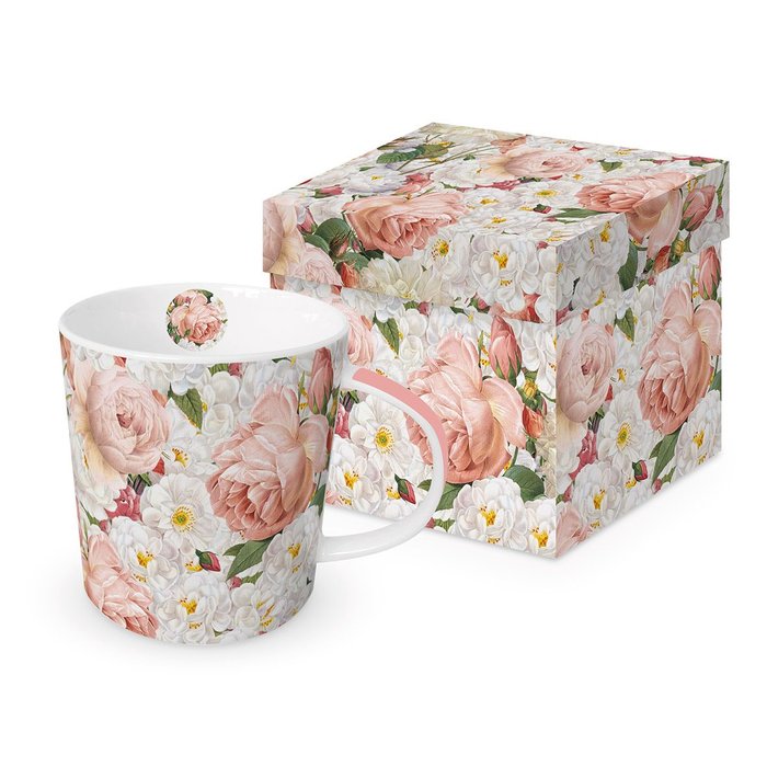 TAZA ARMONIA FLORES + CAJA REGALO | PPD | 1 UNIDAD | 4021766279369