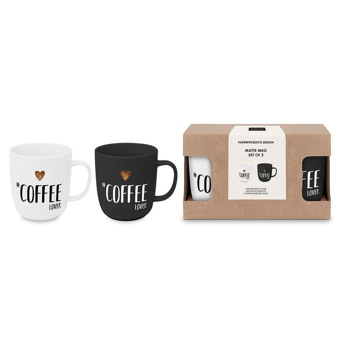 Set 2 Tazas Coffee Lover Mate PPD