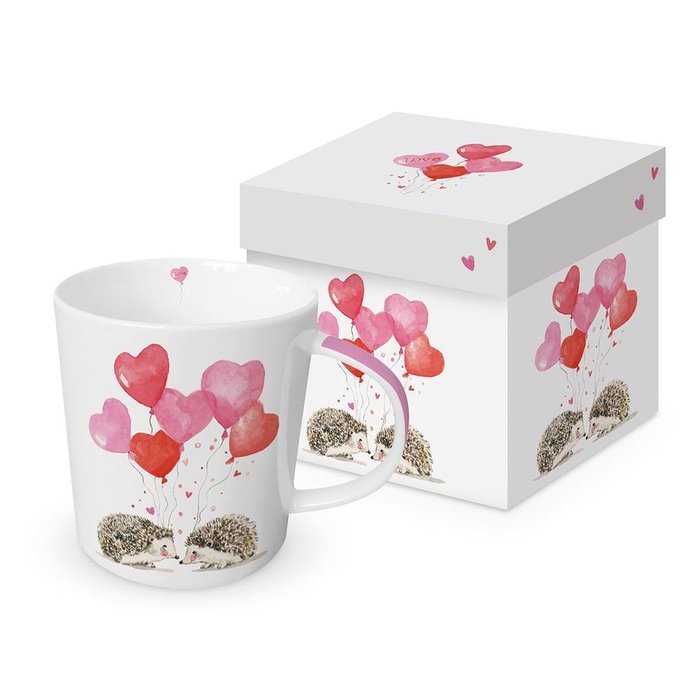 TAZA ERIZOS ENAMORADOS + CAJA REGALO | PPD | 1 UNIDAD | 4021766288712