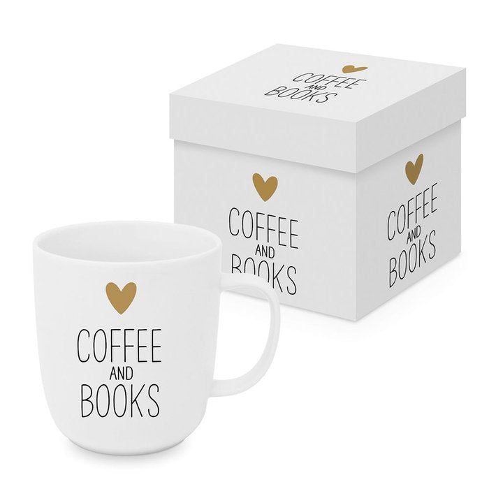 TAZA CAFE Y LIBROS MATE + CAJA REGALO | PPD | 1 UNIDAD | 4021766299039