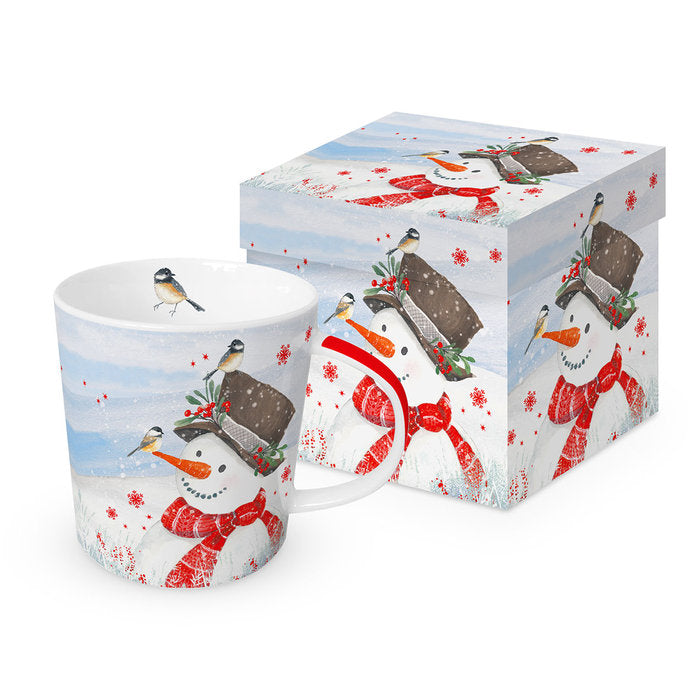 TAZA MUÑECO DE NIEVE + CAJA REGALO | PPD | 1 UNIDAD | 4021766302692 Imagen principal del producto