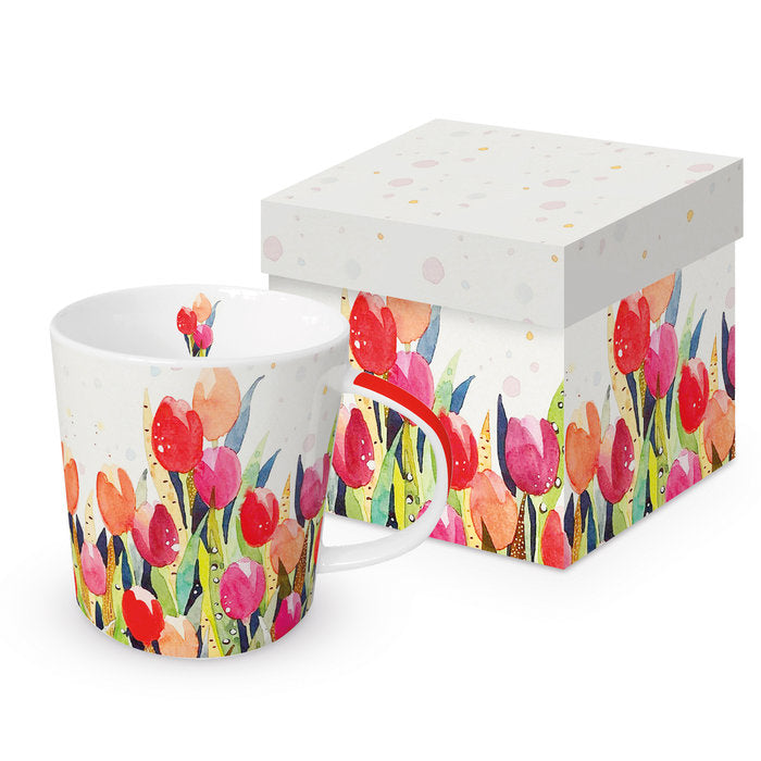 TAZA TULIPANES + CAJA REGALO | PPD | 1 UNIDAD | 4021766304009