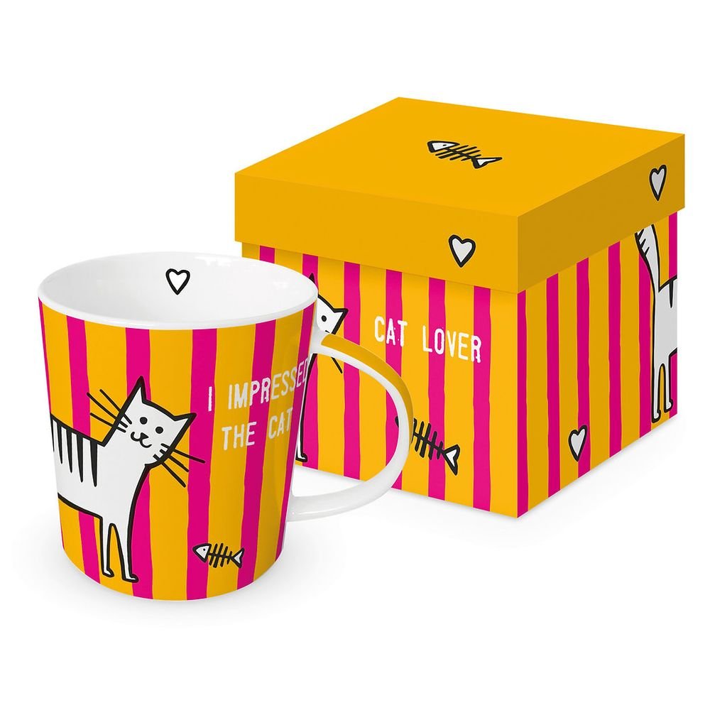 Taza Cat Orange + Caja Regalo Imagen principal del producto