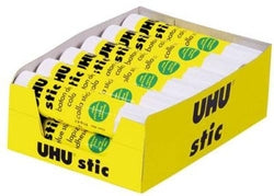 Pegamento en barra Uhu 40 g Pack 12 para manualidades y escolaridad
