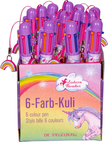 Expositor 18 bolígrafos 6 colores unicornio Spiegelburg Imagen principal del producto