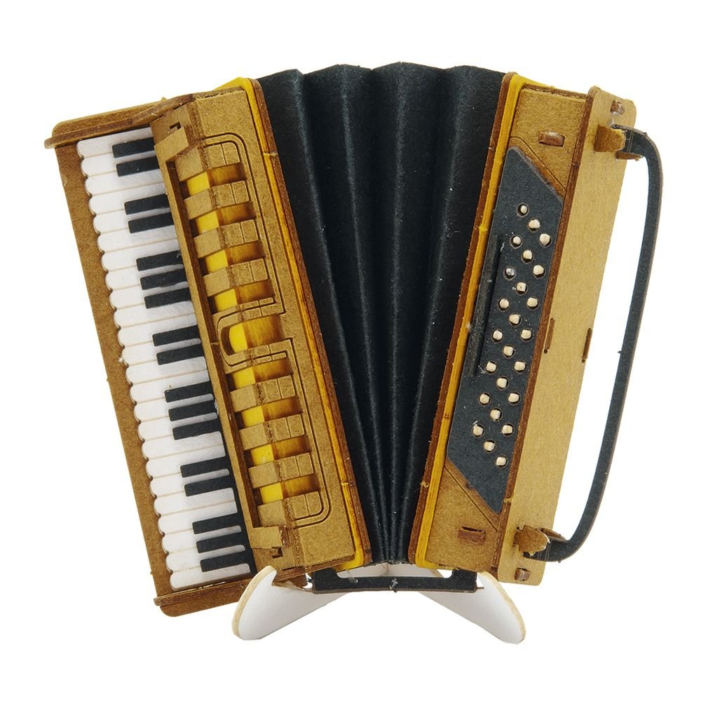 Maqueta de Papel 3D Acordeon FRIDOLIN MAQUETAS