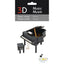 Maqueta Carton 3D Piano Fridolin Maquetas