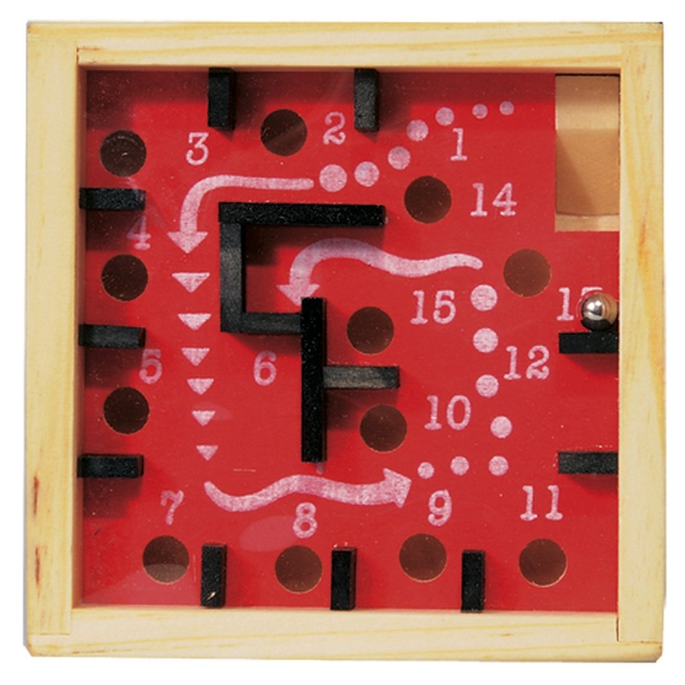 Juego de Laberinto Madera Multicolor FRIDOLIN ARTE