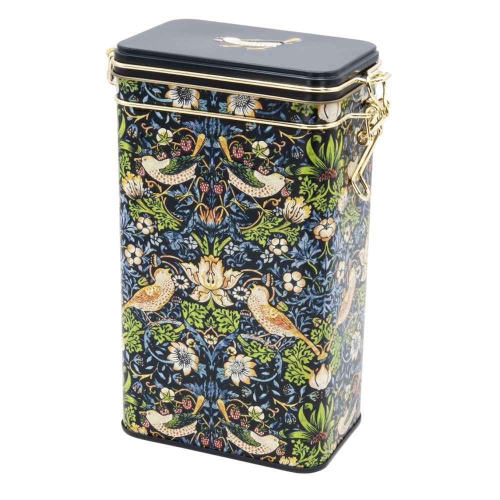 Caja de lata con cierre William Morris el Ladron de Fresas Fridolin Arte