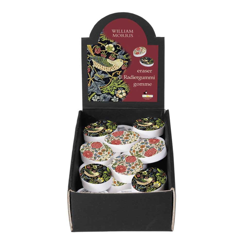 Expositor 60 Gomas de Borrar William Morris Fridolin Arte Imagen principal del producto