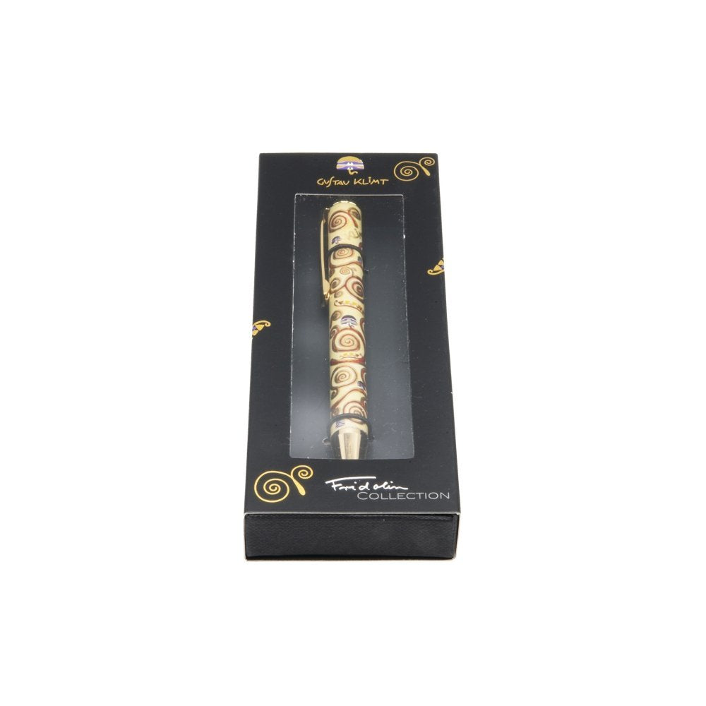 Boligrafo Metal Gustav Klimt Árbol de la Vida Marca Fridolin Arte Imagen principal del producto
