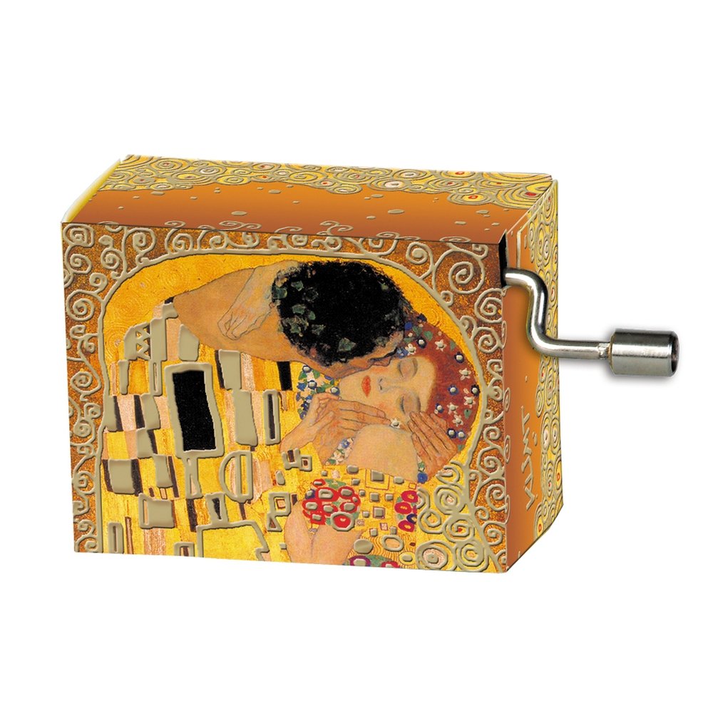 Caja de Música Arabesco Klimt El Beso Fridolin Arte Imagen principal del producto