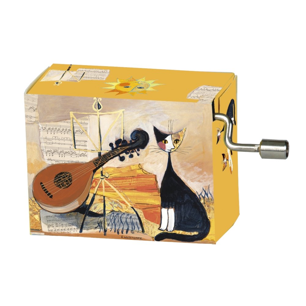 Caja de música para Elisa Beethoven Gato Fridolin Arte