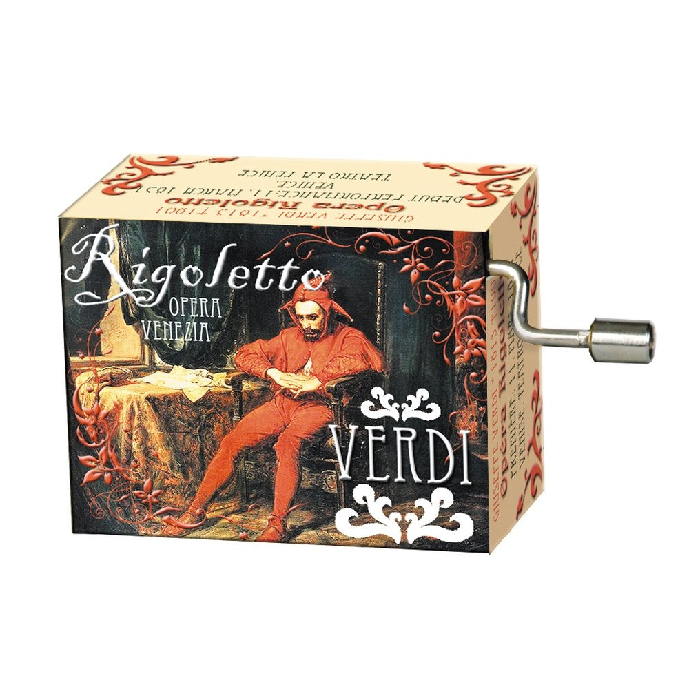 Caja de Música La Donna E Mobile Rigoletto Verdi Opera Fridolin Arte