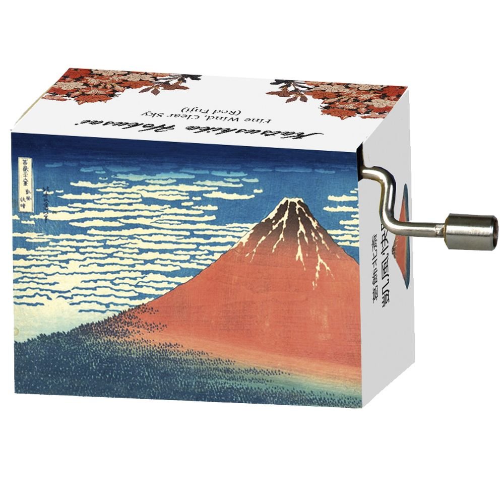 Caja de Música Mozart La Flauta Mágica Hokusai Fridolin Arte