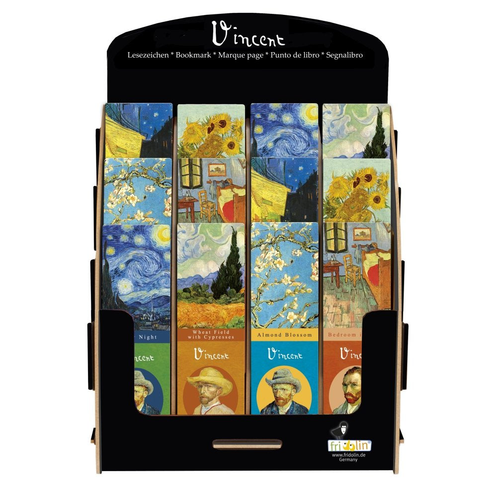 Expositor 240 Marcapáginas Van Gogh Surtidos Fridolin Arte