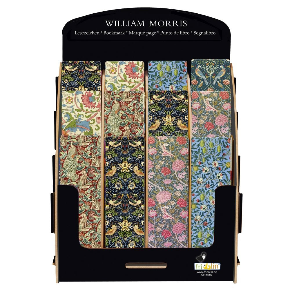Expositor 240 Marcapáginas William Morris surtidos Fridolin Arte Imagen principal del producto
