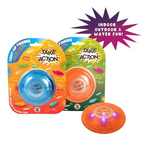 Expositor 10 Frisbee Luminoso de Bolsillo TRENDHAUS