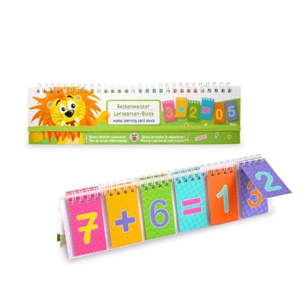 BLOQUE DE TARJETAS EDUCATIVAS DE MATEMATICAS ABC5 | TRENDHAUS | 1 UNIDAD | 4032722057303