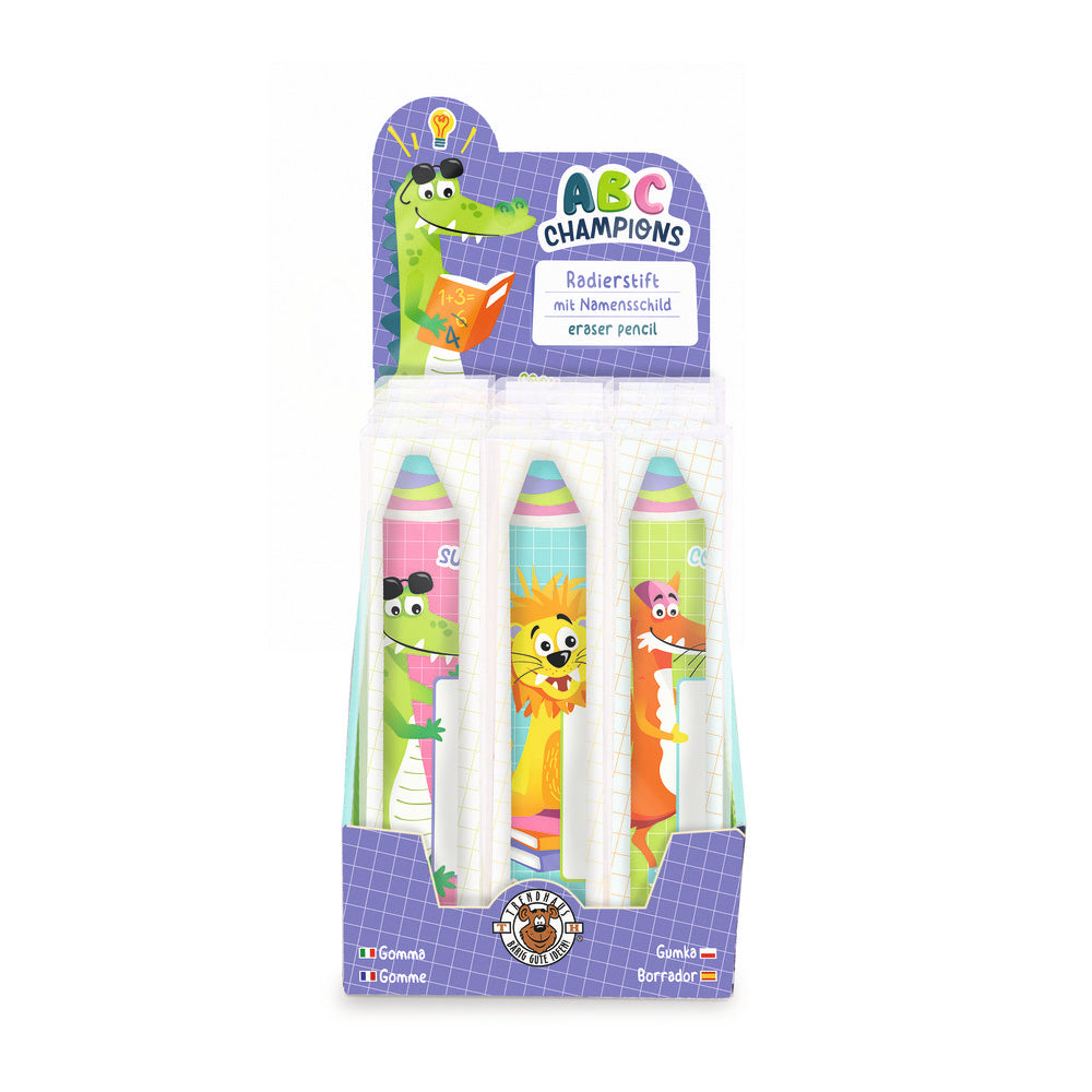 Lápiz Borrador Jumbo Personalizable 3 Modelos TRENDHAUS