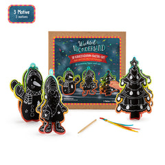 SET DE FIGURAS PARA RASCAR 3D 3U | TRENDHAUS | 1 UNIDAD | 4032722957122