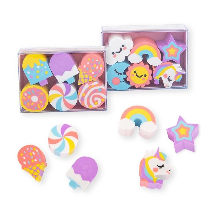 Set 6 Gomas Unicornio y Dulces TRENDHAUS Imagen principal del producto