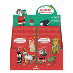 EXPOSITOR 18 PARCHES TERMOADHESIVOS INFANTILES NAVIDAD | MOSES | ENVASE 18 UDS. UNIDAD | 4033477168641