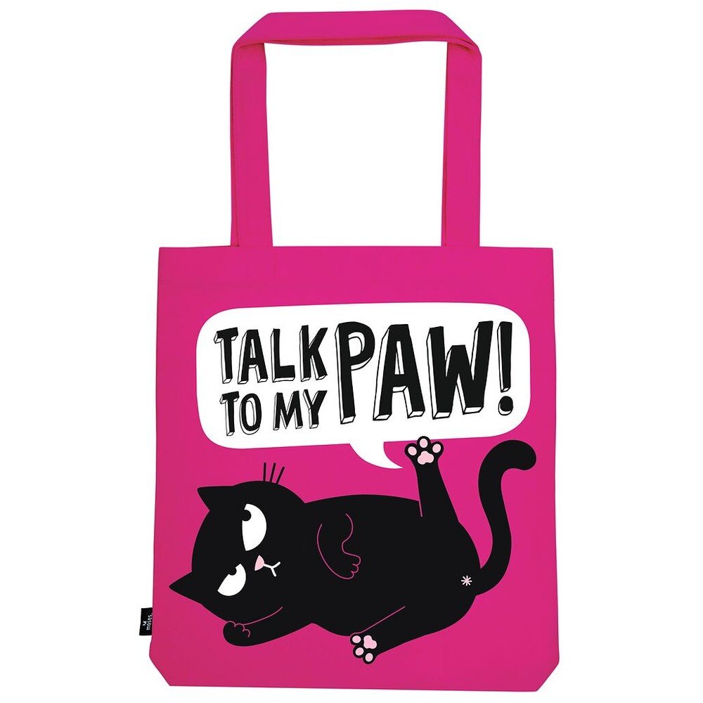 Bolsa de Tela de la Compra Gato Ed My Paw marca Moses