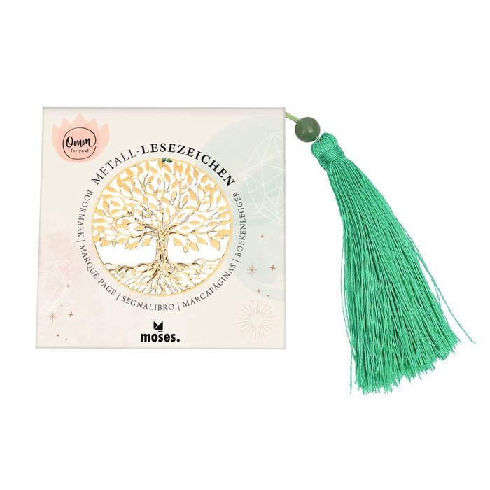 MARCAPAGINAS METAL ARBOL DE LA VIDA BORLO | 1 UNIDADES | (MOSES) Imagen principal del producto