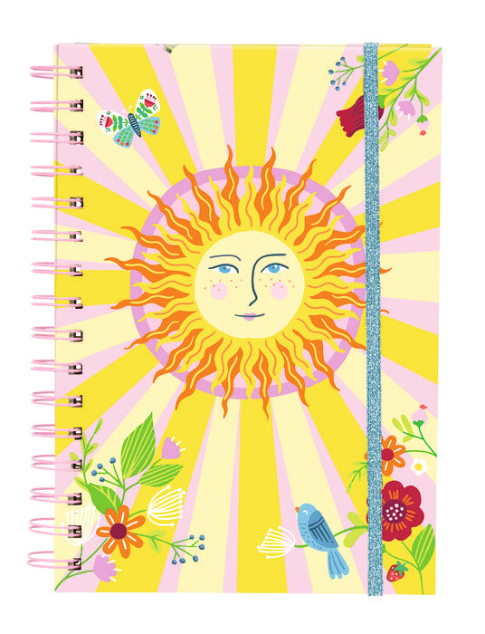 Libreta Shine Bright Sol MOSES A5 Regalo Imagen principal del producto