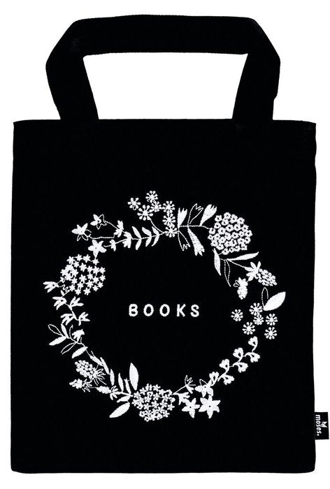BOLSA DE TELA PARA LIBROS FLOWERS | MOSES Imagen principal del producto