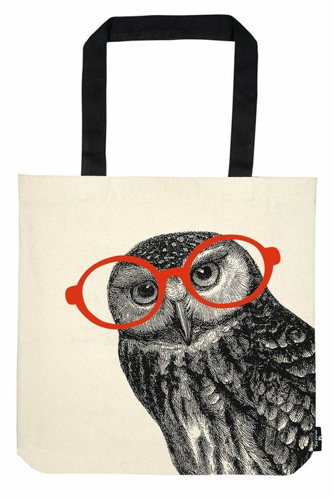 BOLSA DE TELA DE LA COMPRA BUHO | MOSES Imagen principal del producto