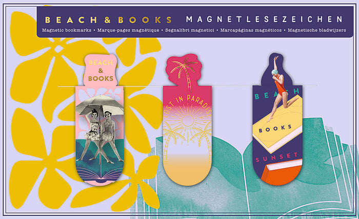MARCAPAG, MAGNETICOS BEACH AND BOOKS 6 UNIDADES | MOSES | ENVASE 6 UDS. UNIDAD | 4033477835314