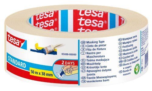 Cinta Carrocero 50x38 Tesa Masking Tape Standard Marca Tesa Imagen principal del producto