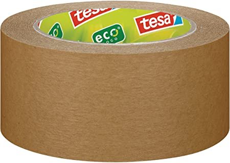 PRECINTO TESAPACK 50X50 PAPEL ECOLOGICO MARRON | 6 UNIDADES | (TESA TAPE, S,A,)