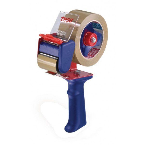 MAQUINA PRECINTADORA TESAPACK ECONOMY 66 MTS ROJO/AZUL | 1 UNIDADES | (TESA TAPE, S,A,)