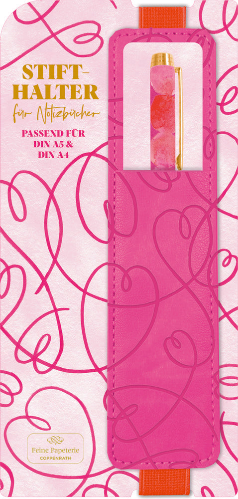 Porta-bolígrafo con elástico All About Pink Spiegelburg