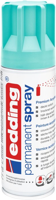 PINTURA ACRILICA SPRAY EDDING 5200 PERMANENTE OPULANTE TURQ | 1 UNIDADES | (EDDING) Imagen principal del producto