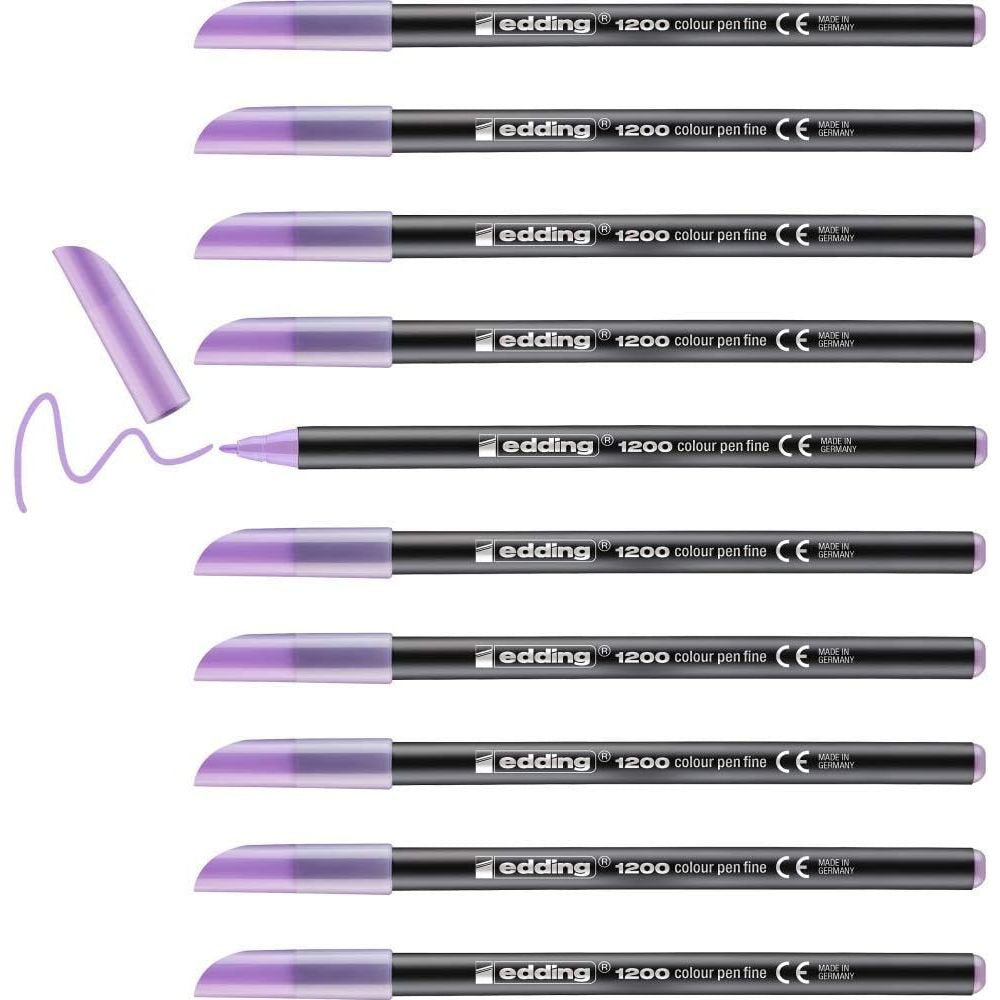 Rotulador Edding 1200 Baya De Lavanda | Edding | Pack 10 Unidades Imagen principal del producto