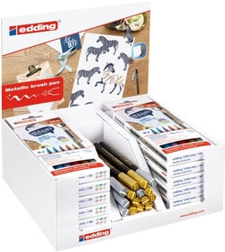 Rotuladores metálicos edding Brushpen marca Eding Imagen principal del producto