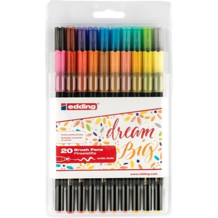 Rotulador Edding 1340 20 Colores Surtidos | Edding | Pack 1 Unidades Imagen principal del producto