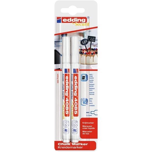 Rotulador Edding 4085 Blister 2 Uds Blanco | Edding | Pack 1 Unidades Imagen principal del producto