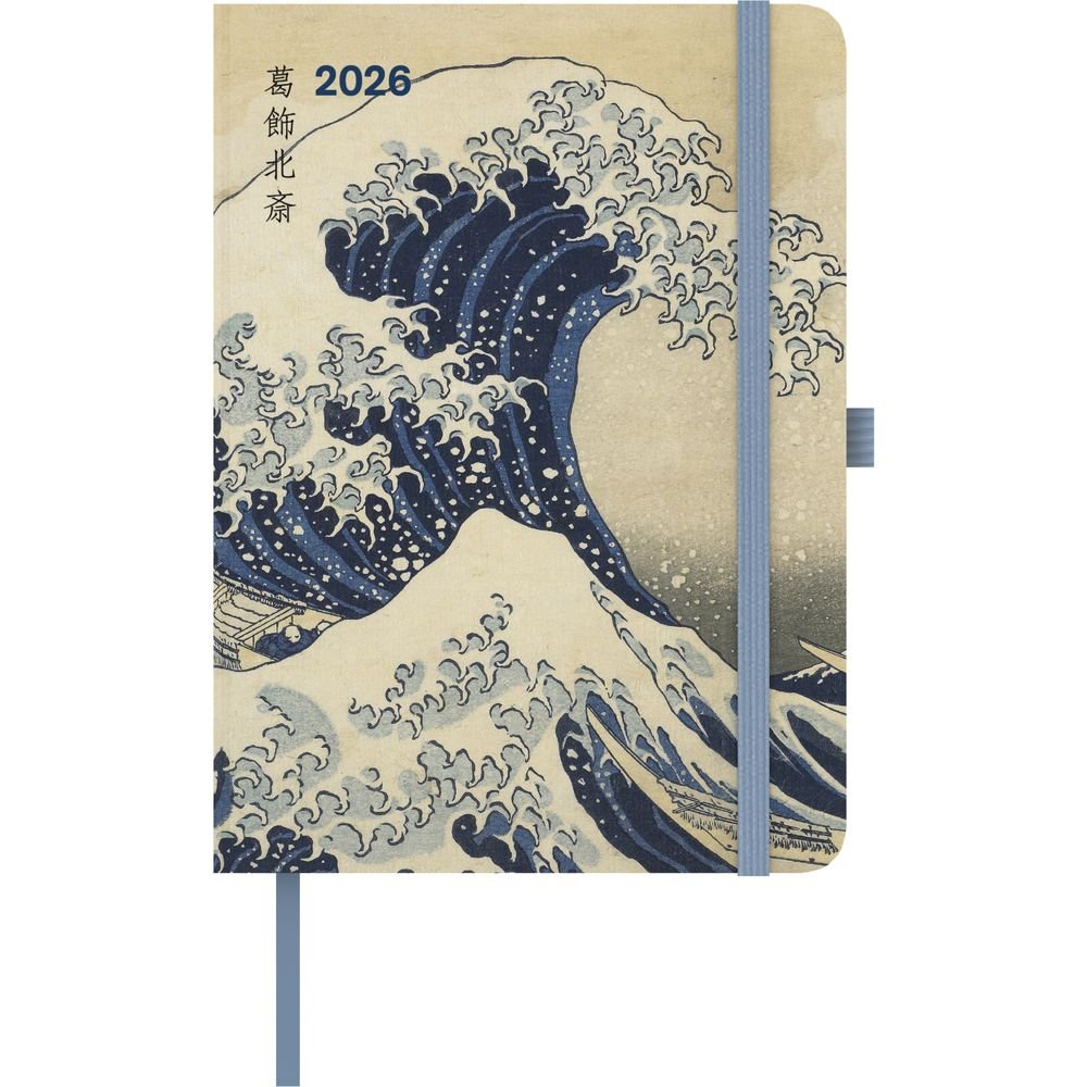 AGENDA ANUAL 2026 ARTDIARY HOKUSAI 16X22 SV | TENEUES AGENDAS Imagen principal del producto