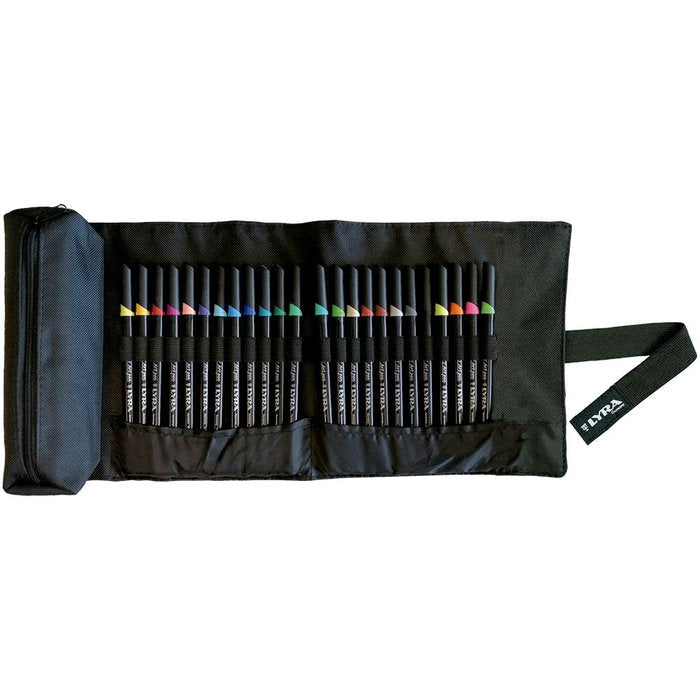Rotulador Lyra Art Pen 24 Colores Estuche Enrollable Tela | Lyra | Pack 1 Unidades Imagen principal del producto