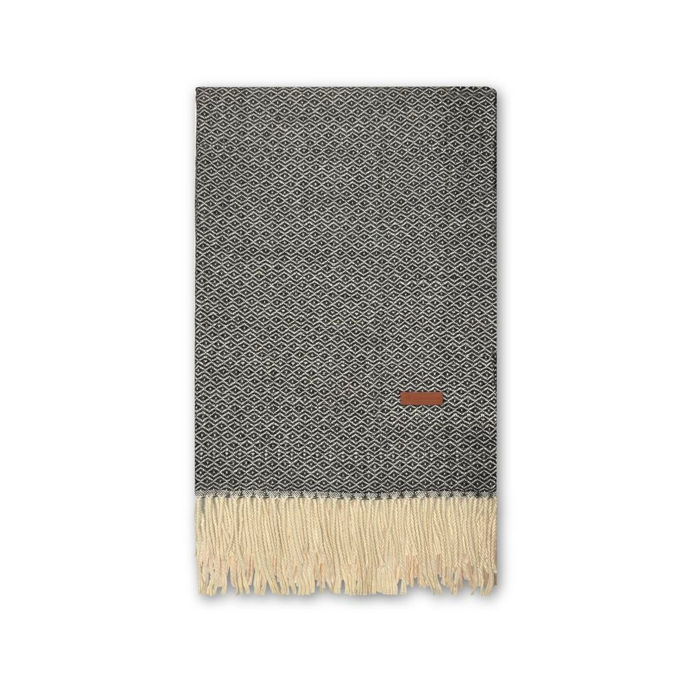 Bufanda mujer caramelo gris con flecos Caramelo Travel Fantasy Imagen principal del producto