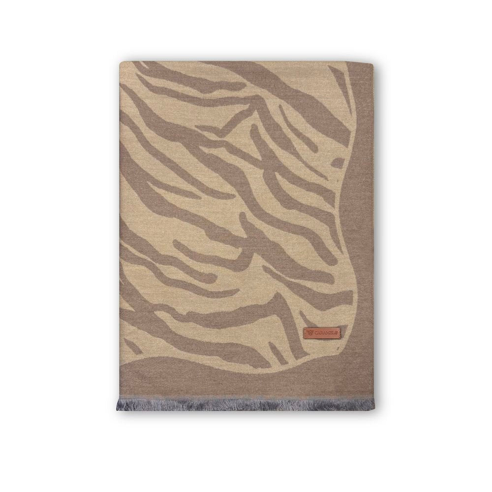 BUFANDA MUJER CARAMELO CEBRA CAMEL | CARAMELO TRAVEL FANTASY | 1 UNIDAD | 4122400009226